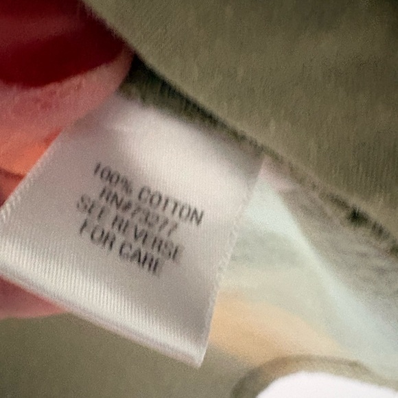 Croft & Barrow Olive Green Corduroy Button Up Shirt XL 100% Cotton - Picture 6 of 6